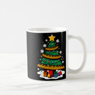 Christmas Ano Player Xmas Tree Funny Music Lover S Coffee Mug