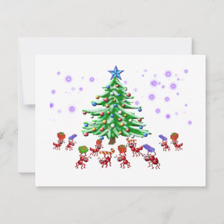 Christmas Ant-ticipation Holiday Card