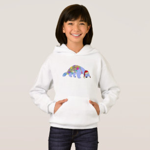 Christmas Anteater Funny Weird Psychedelic Animal