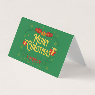 Christmas Approaching  Business Card