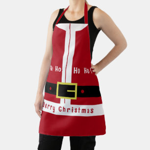 Christmas Apron Santa Claus Gift For You
