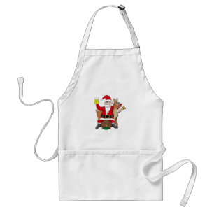 ***CHRISTMAS APRON*** WITH SANTA CLAUS STANDARD APRON