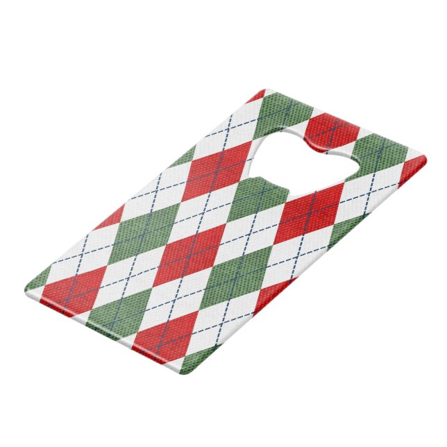Christmas Argyle (Front Angled)