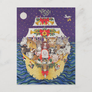 Christmas Arrival Holiday Postcard