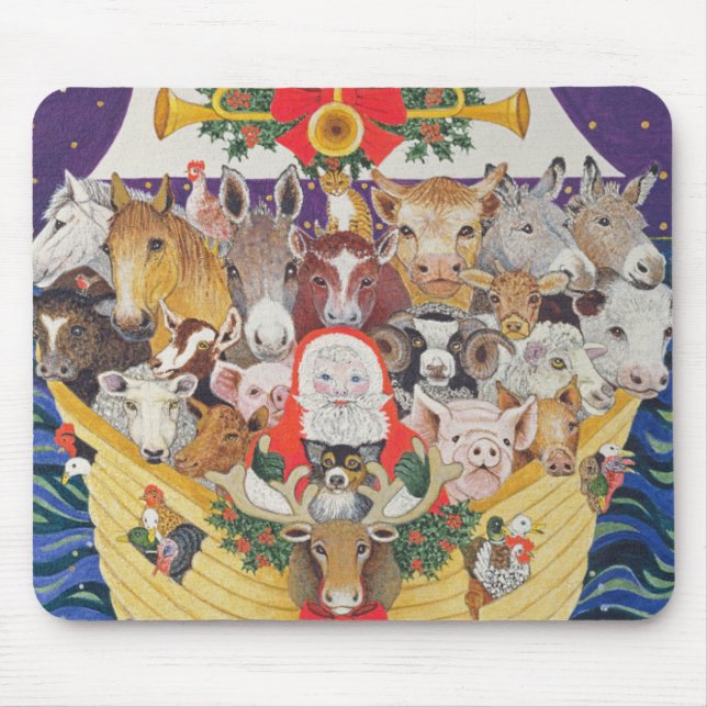 Christmas Arrival Mouse Pad (Front)