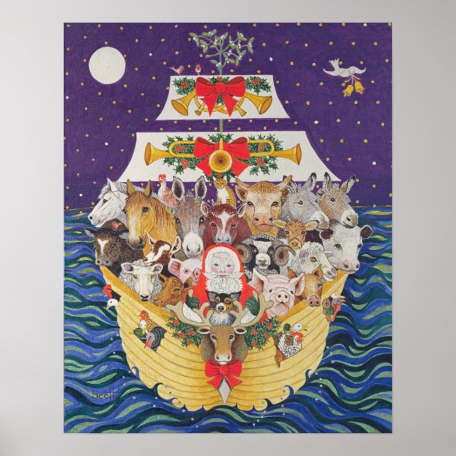 Christmas Arrival Poster (Front)