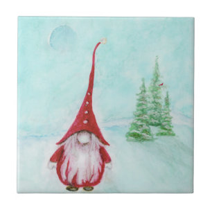 Christmas Art Ceramic Tile