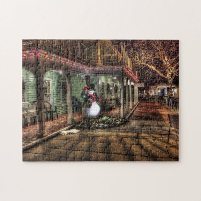 Christmas Art Hard Jigsaw Puzzle Online Christmas  (Horizontal)
