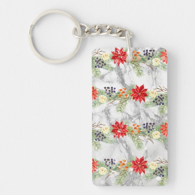 Christmas Art Kids Key Ring (Front)