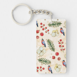 Christmas Art Kindergarten Key Ring
