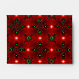 Christmas Artdeco in Retro Style Envelopes