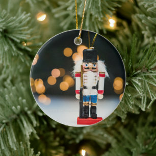 Christmas artistic nutcracker ornament SlipperyJoe