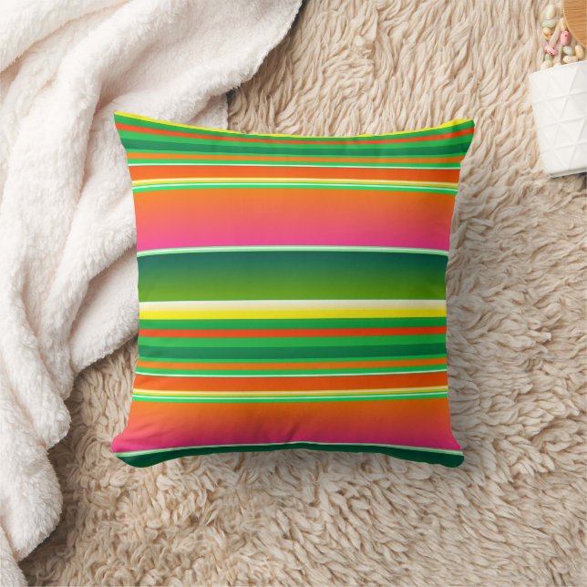 Christmas artistic striped cushion (Blanket)