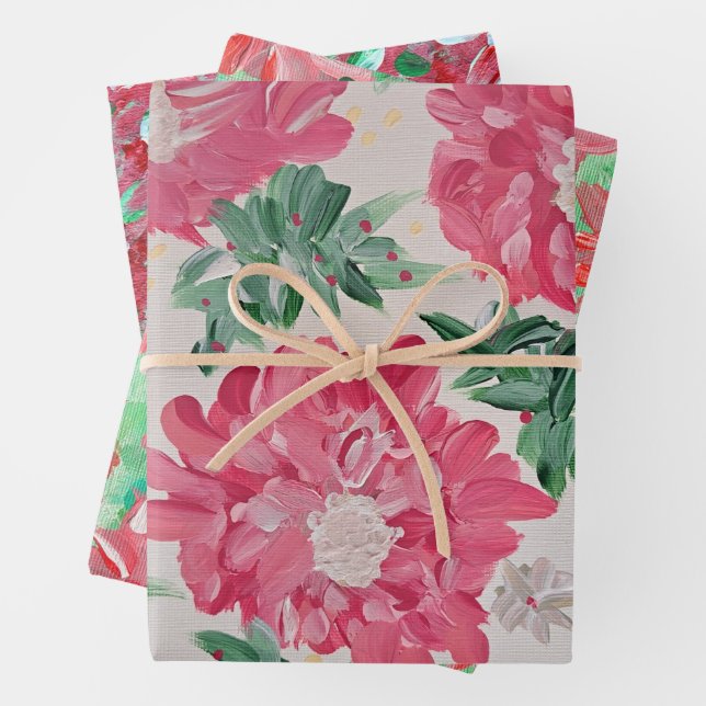 Christmas Assortment Wrapping Paper (In situ)