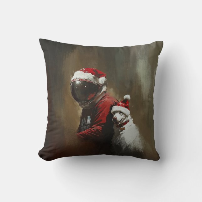 Christmas Astronaut Cushion (Front)