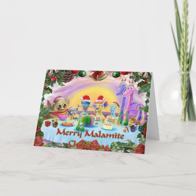 Christmas at Brimlest Palace Holiday Card (Front)