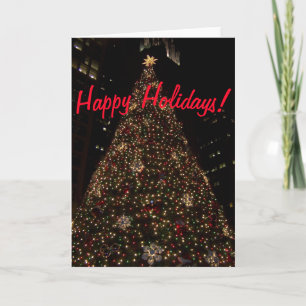 Christmas at Daley Plaza Chicago "Happy Holidays" Card