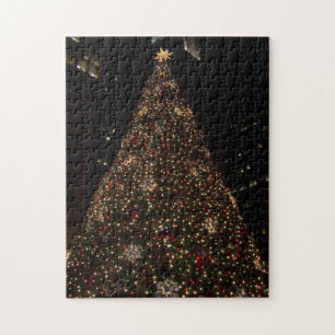 Christmas at Daley Plaza Chicago Jigsaw Puzzle