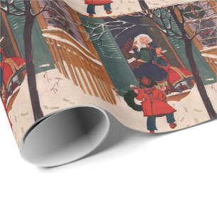 Christmas at Grandma's House Wrapping Paper