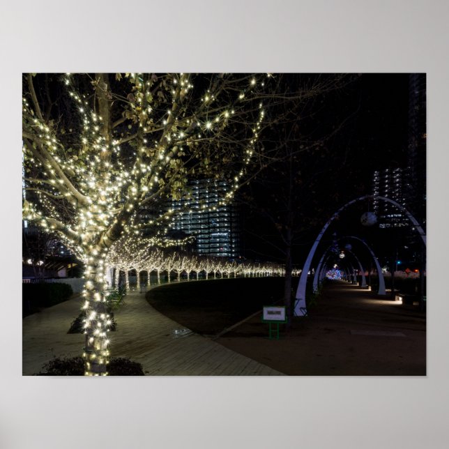 Christmas At Klyde Warren Park Poster (Front)