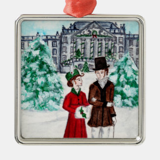 Christmas at Pemberley Metal Ornament