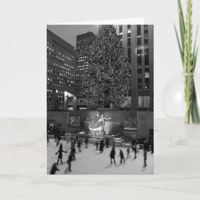 Christmas at Rockefeller Centre Holiday Card (Front)