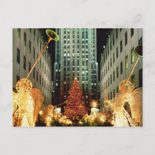 Christmas at Rockefeller Centre Holiday Postcard