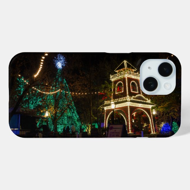 Christmas At Silver Dollar City 2 iPhone Case (Back (Horizontal))