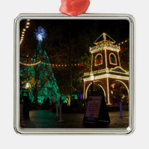 Christmas At Silver Dollar City Metal Ornament