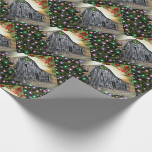 Christmas At The Barn Wrapping Paper