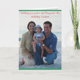Christmas at the Beach Holiday Card