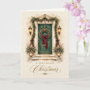 Christmas at the Manor Card