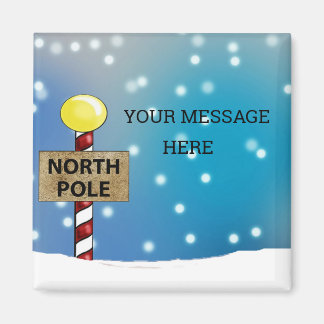 Christmas at The North Pole Magnet