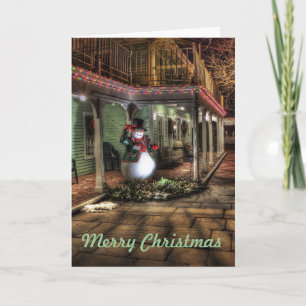 Christmas atmosphere 001 holiday card