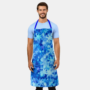 Christmas Azure Horizon Apron