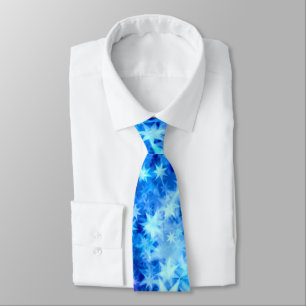 Christmas Azure Horizon Tie