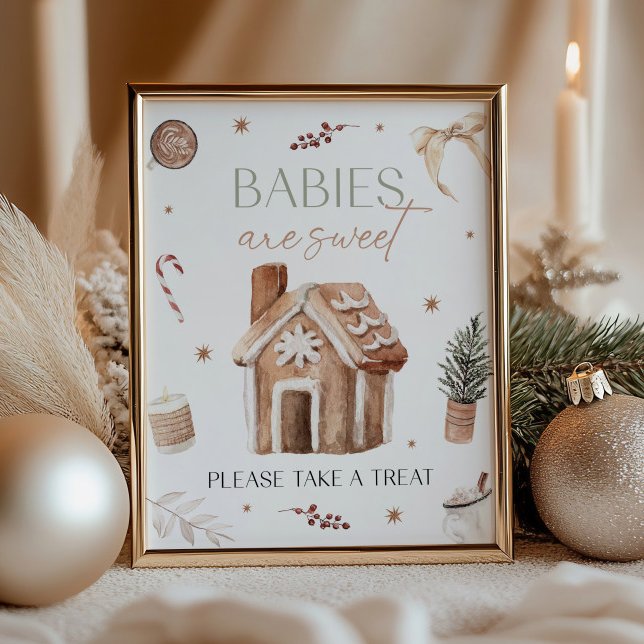 Christmas Babies Are Sweet Table Sign (Creator Uploaded)