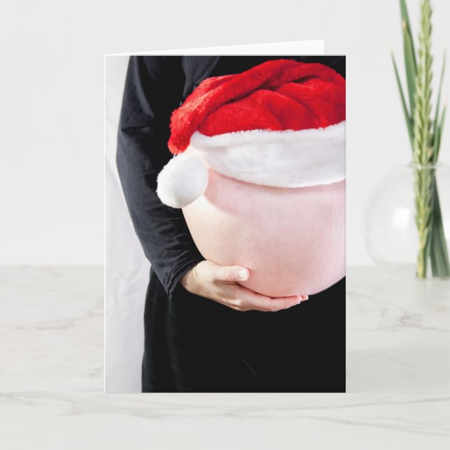 Christmas Baby Announcement (Front)