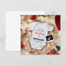 Christmas Baby Announcement Social Media
