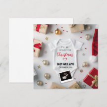 Christmas Baby Announcement Social Media