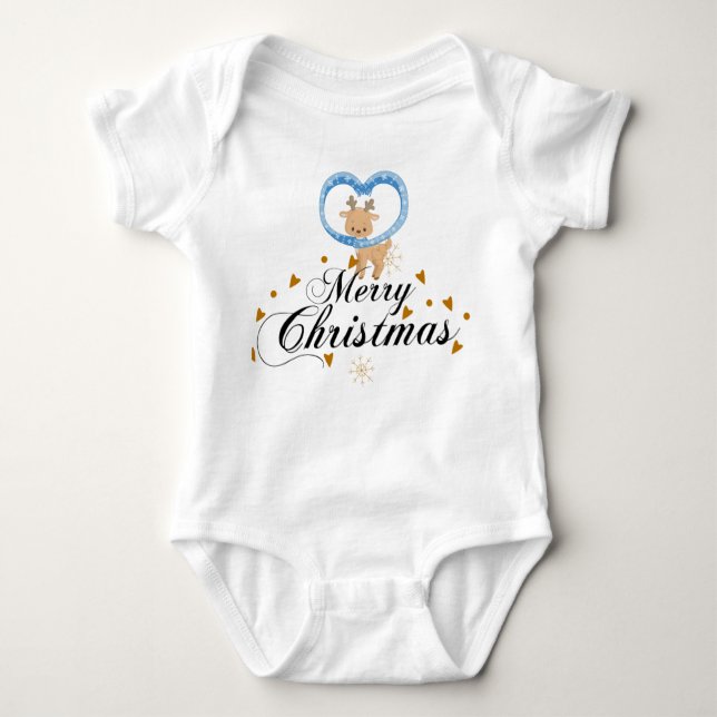CHRISTMAS BABY BODYSUIT (Front)