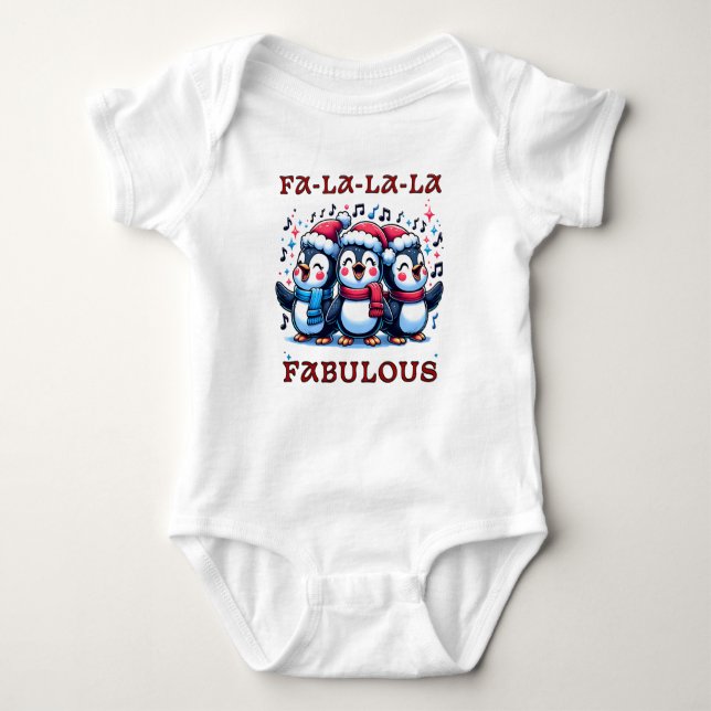 Christmas Baby Bodysuit (Front)