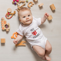 Christmas Baby Bodysuit - Nice Package