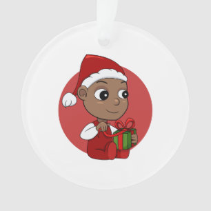 Christmas baby cartoon ornament