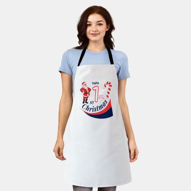  Christmas Baby "My 1st Christmas" Apron (Worn)