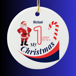  Christmas Baby "My 1st Christmas" Ceramic Ornament