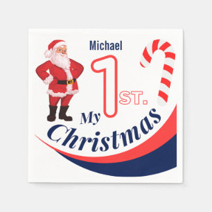Christmas Baby "My 1st Christmas" Napkin