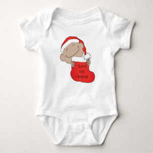 Christmas Baby of Colour Baby Bodysuit