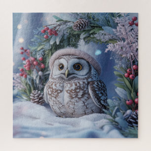 Christmas Baby Owl Puzzle