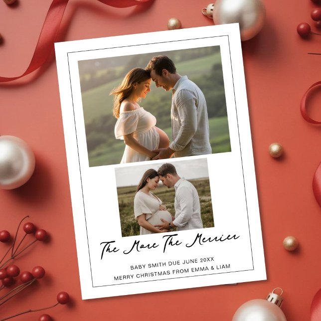 Christmas Baby Reveal | The More the Merrier Card (Creator Uploaded)